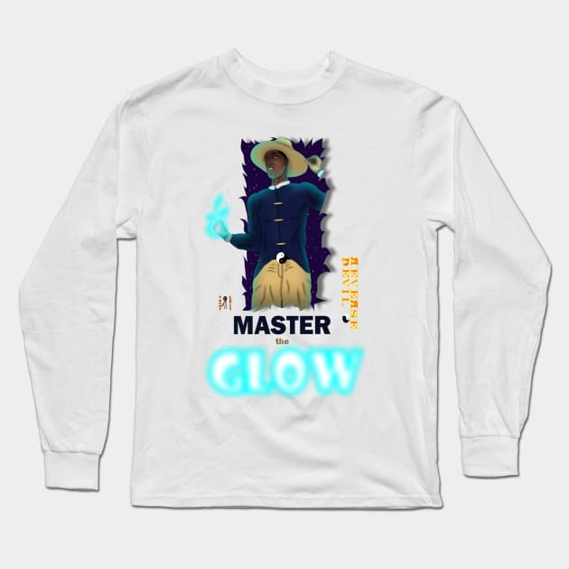 Master the Glow Long Sleeve T-Shirt by A-MAN'S COMICS